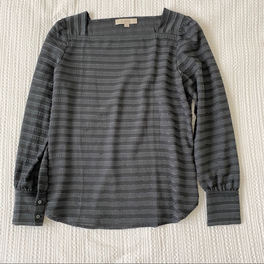LOFT Long Sleeve Blouse